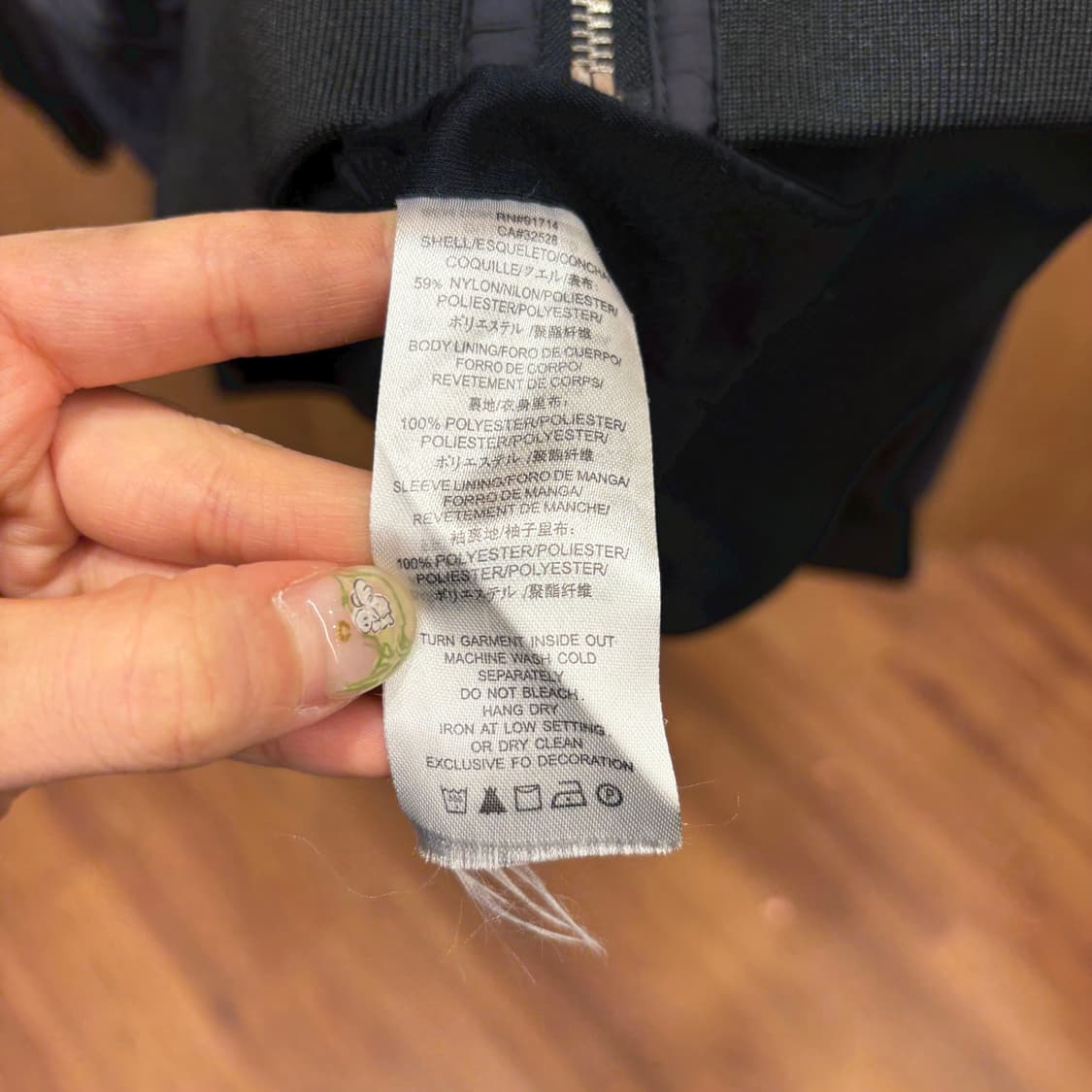 아르마니 익스체인지 긴팔 후드 집업 사이드 로고 레터링 디테일 블랙 상품이미지7