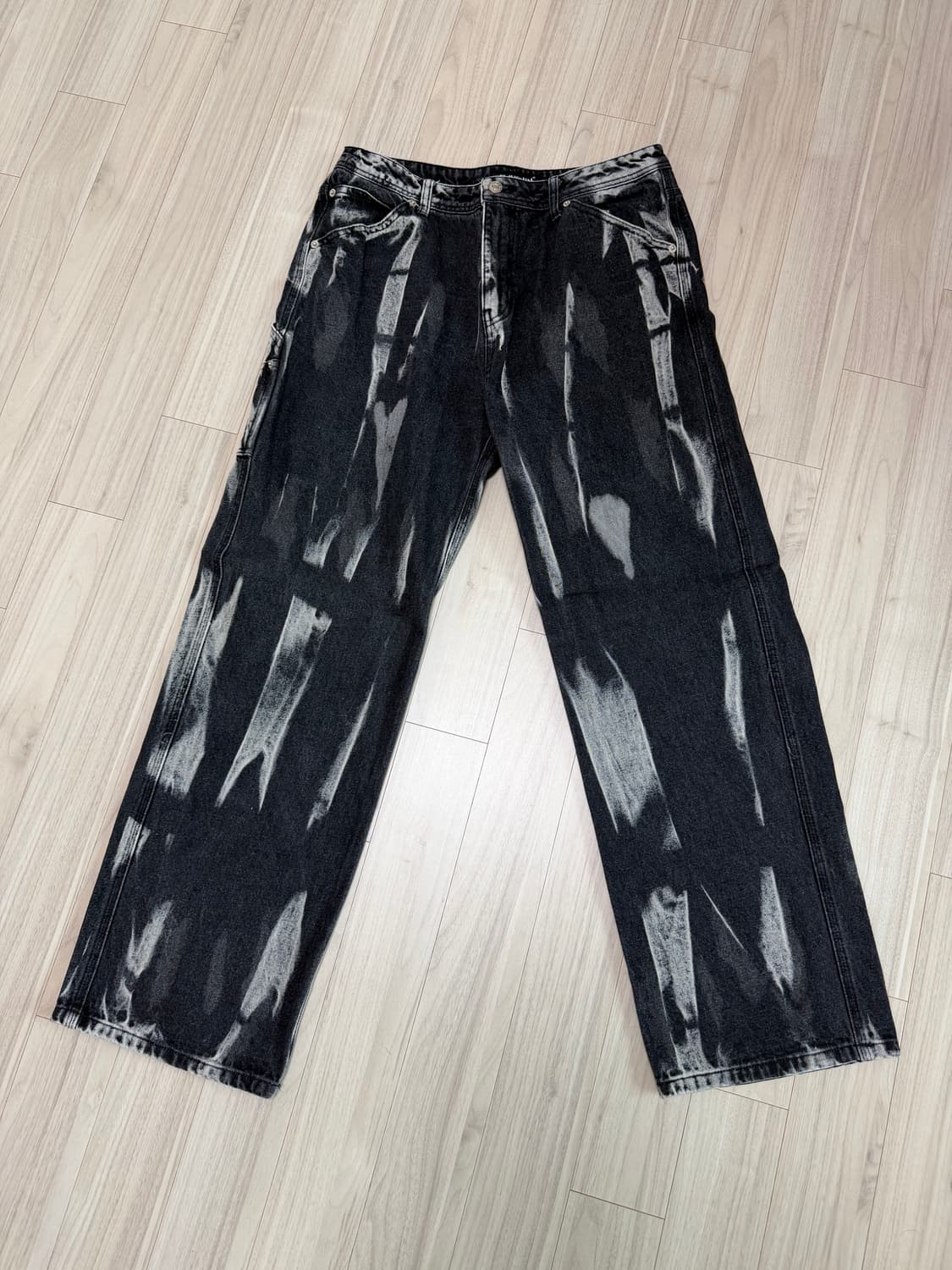 플레이버리즘 타이다이 데님바지 상품이미지2