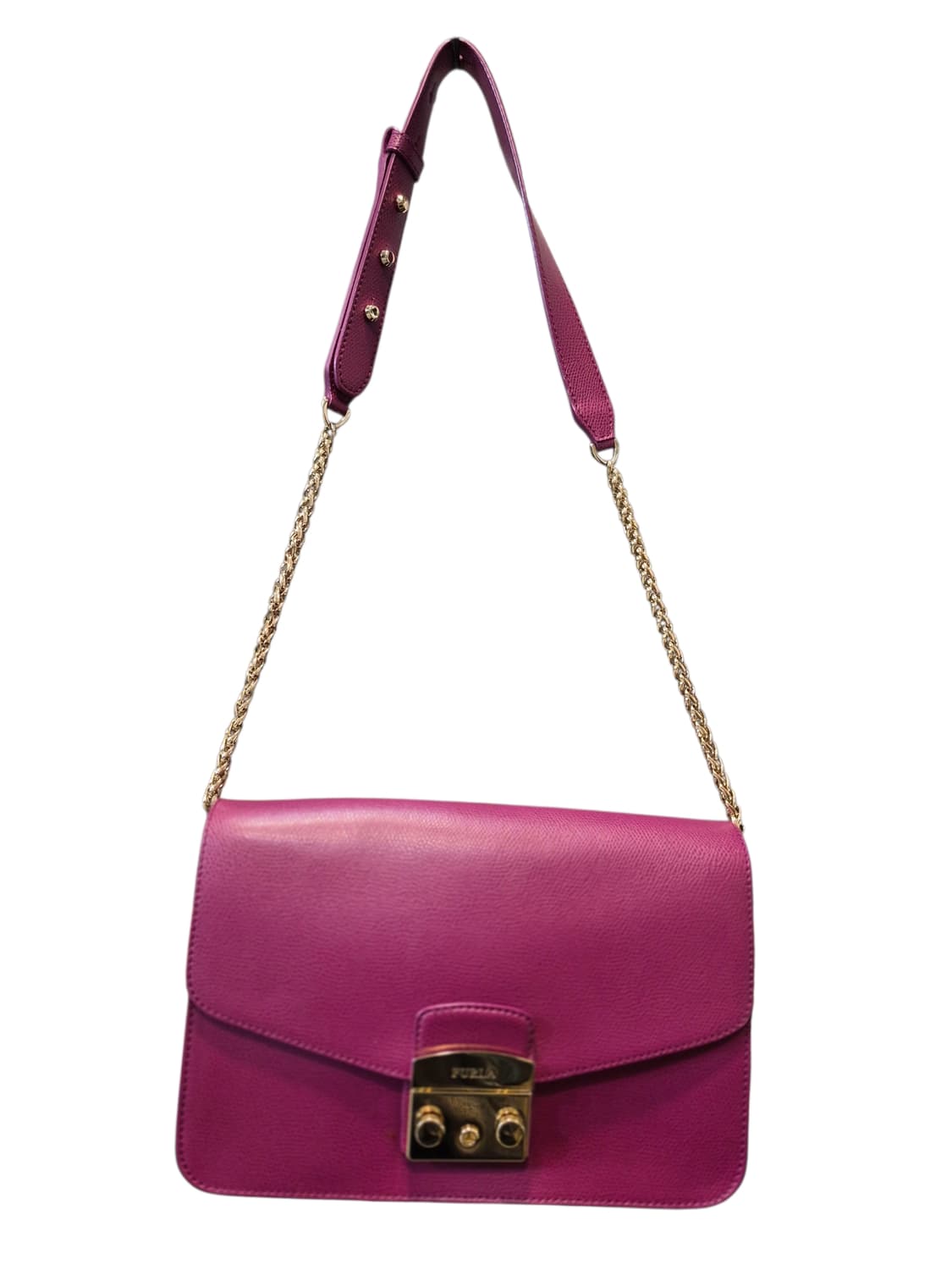 훌라 체인 크로스백 핑크 상품이미지1