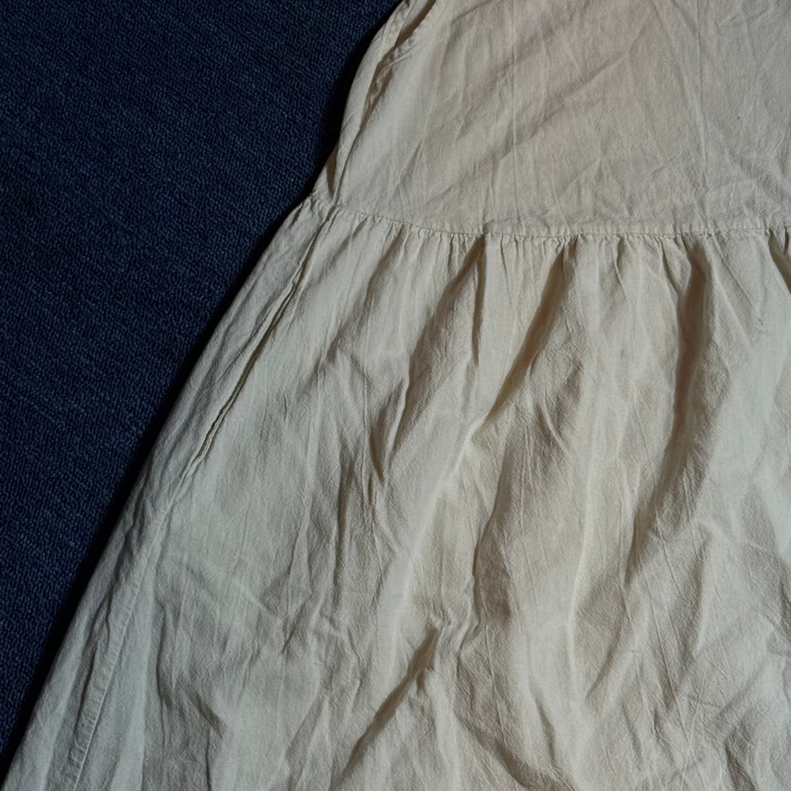 모리걸 화이트 롱 원피스 상품이미지3