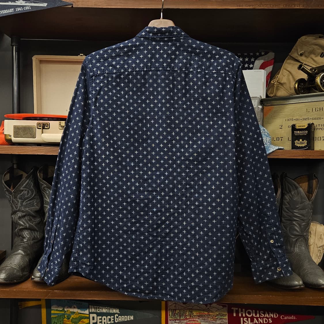 리바이스 크래프트 제패니즈 인디고 코튼 셔츠 N1130 상품이미지2