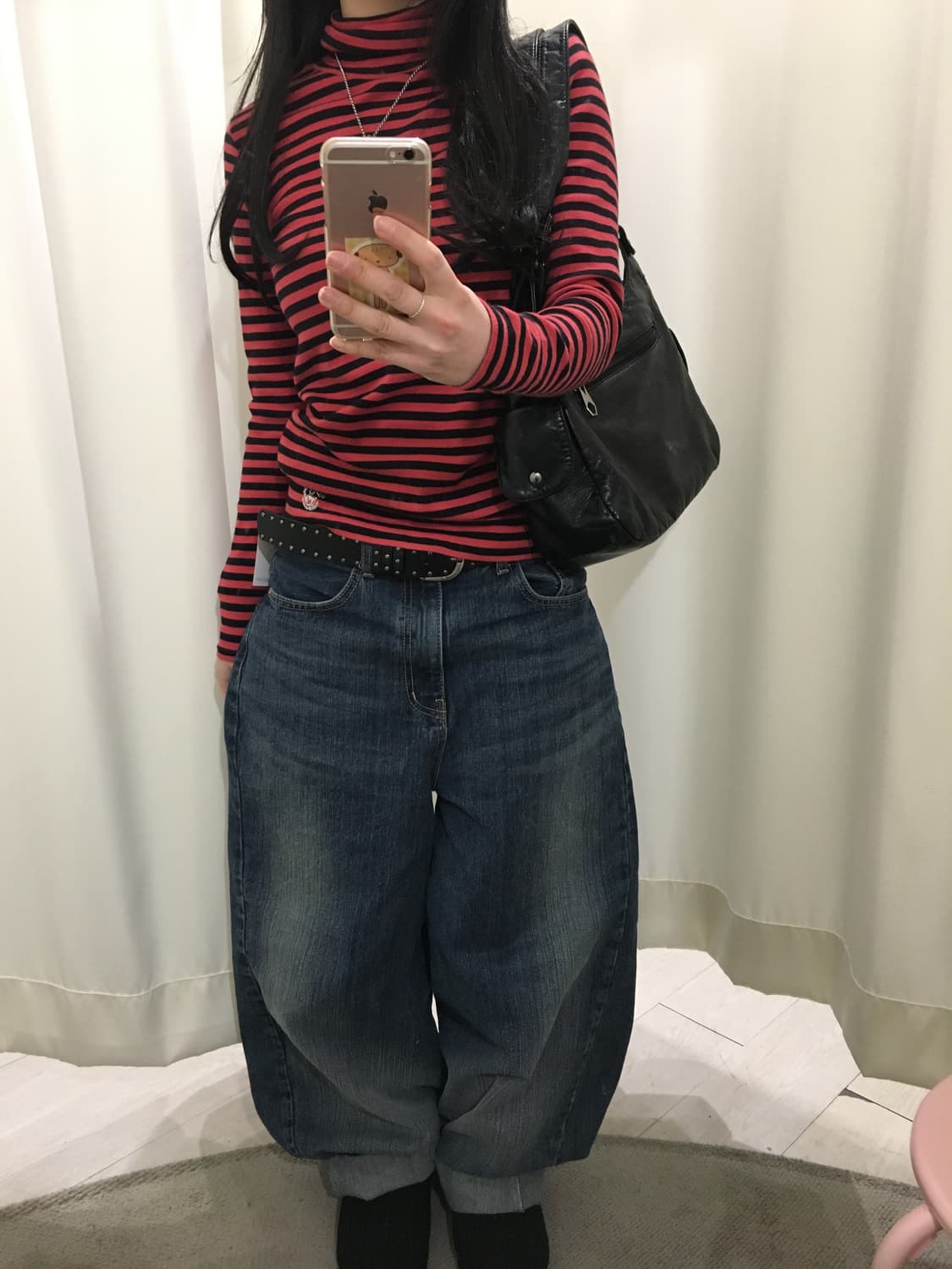 LIPSTAR Y2k stripe sleeve 상품이미지2