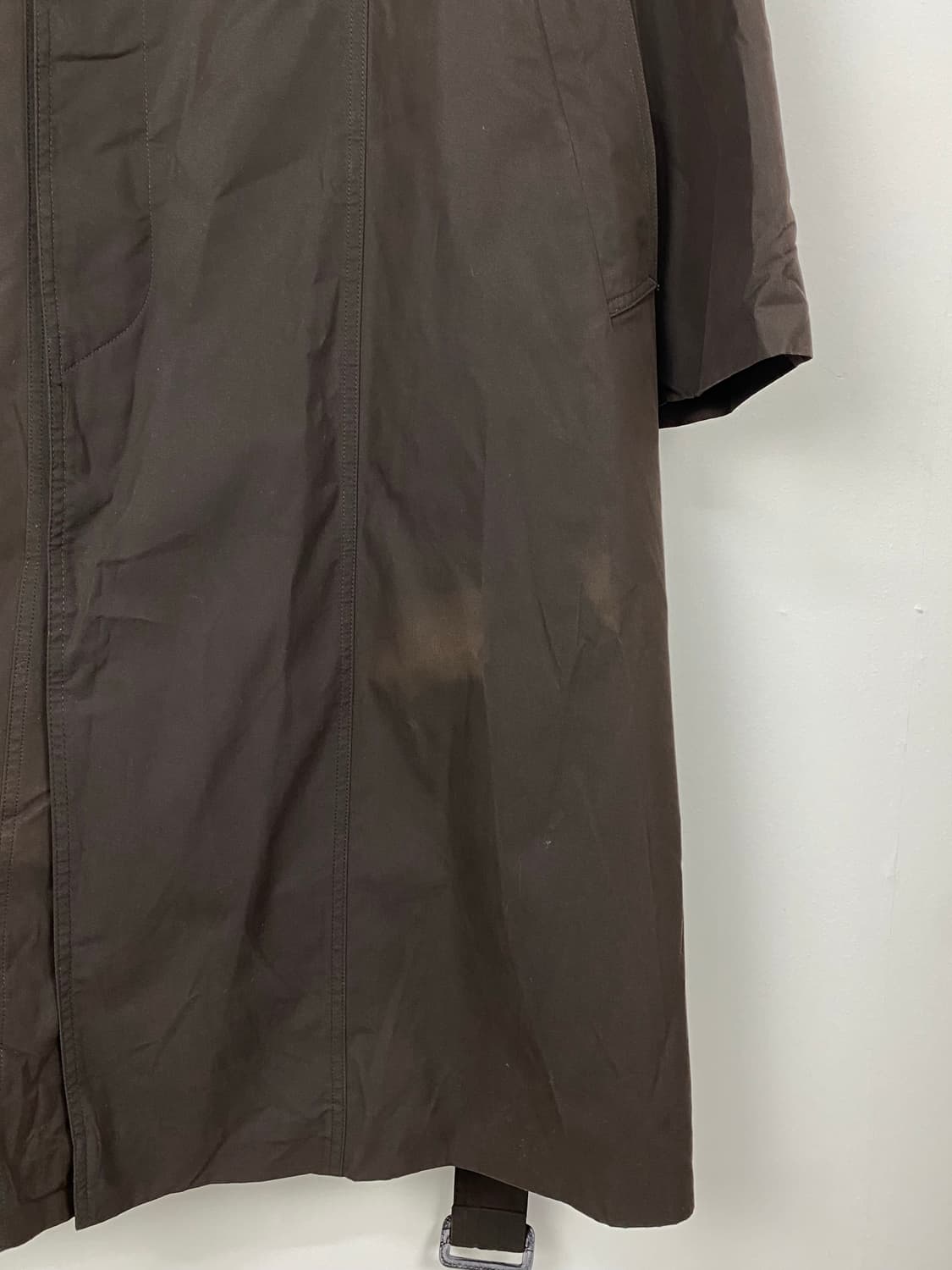 런던포그 브라운 트렌치 코트  상품이미지3