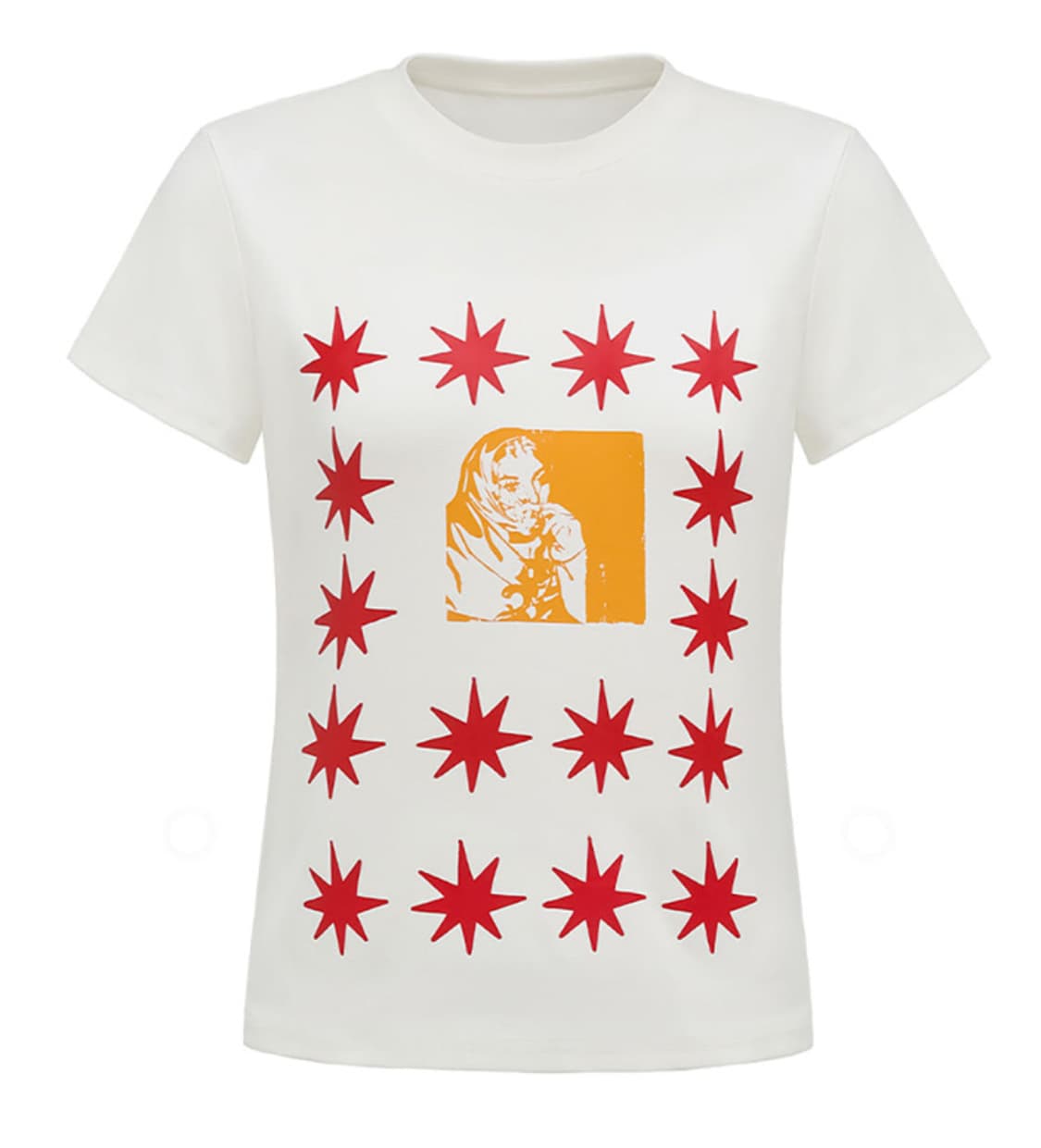 OINIMI Solar Frame Tee White 상품이미지1