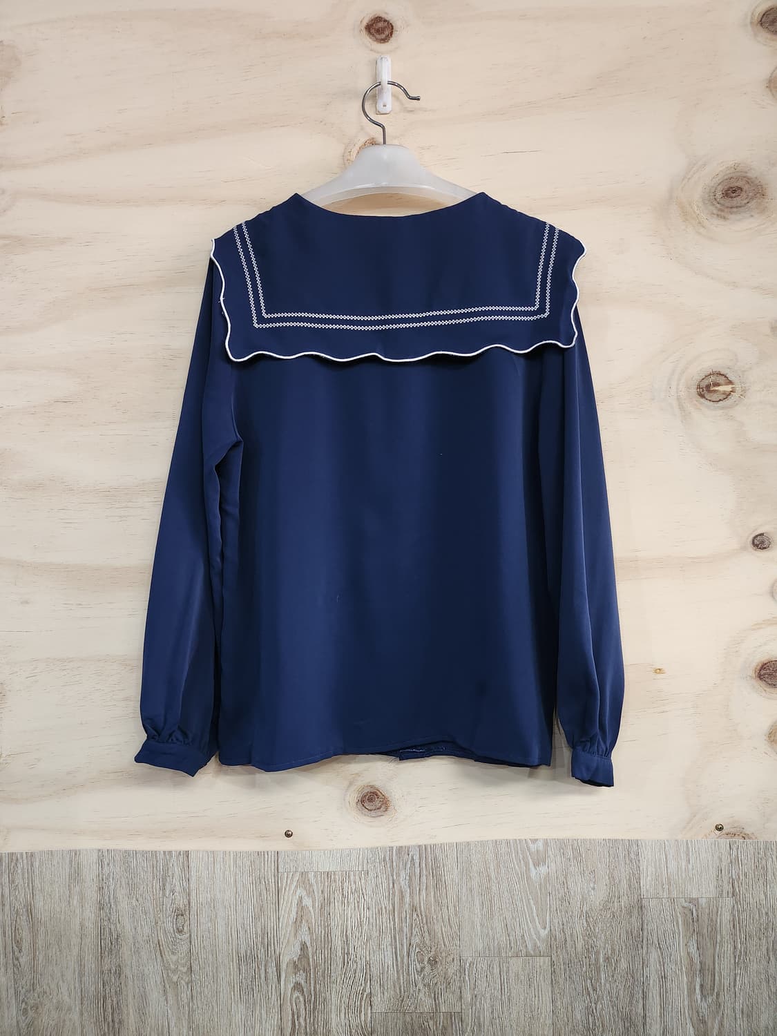 369) 여성 스퀘어카라 블라우스 상품이미지2