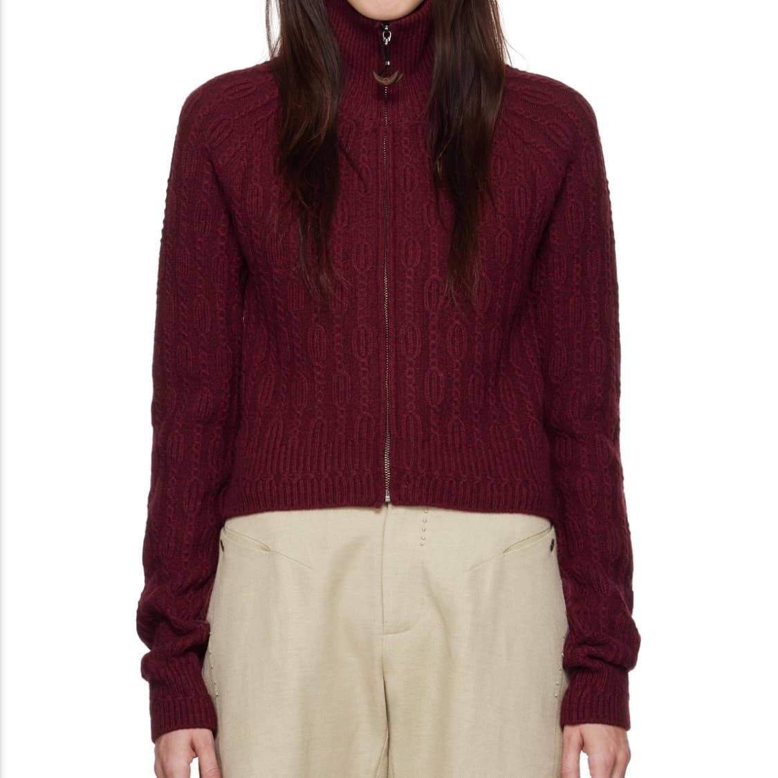 혜인서 니트 집업 상품이미지2