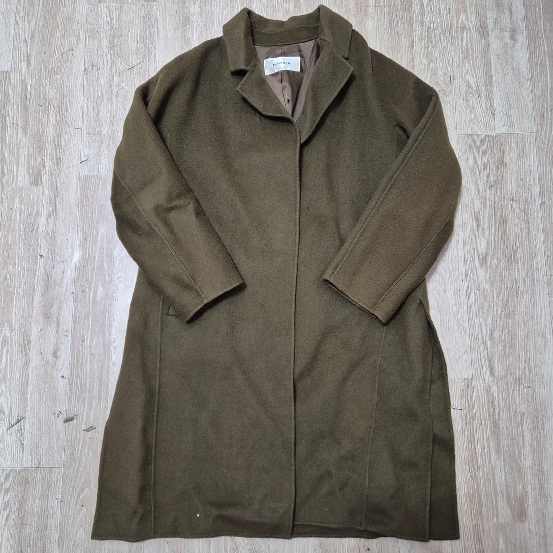 PLATBOON 핸드메이드 울 코트 F(FREE) 상품이미지1
