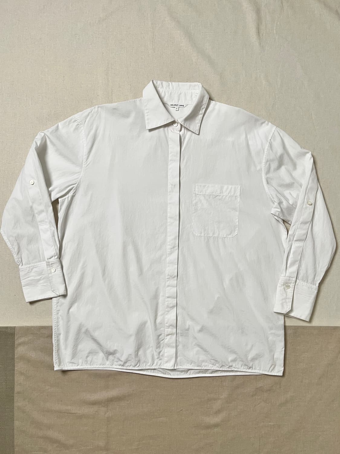 헬무트랭 루즈핏 스냅 셔츠 helmut lang shirt 상품이미지4