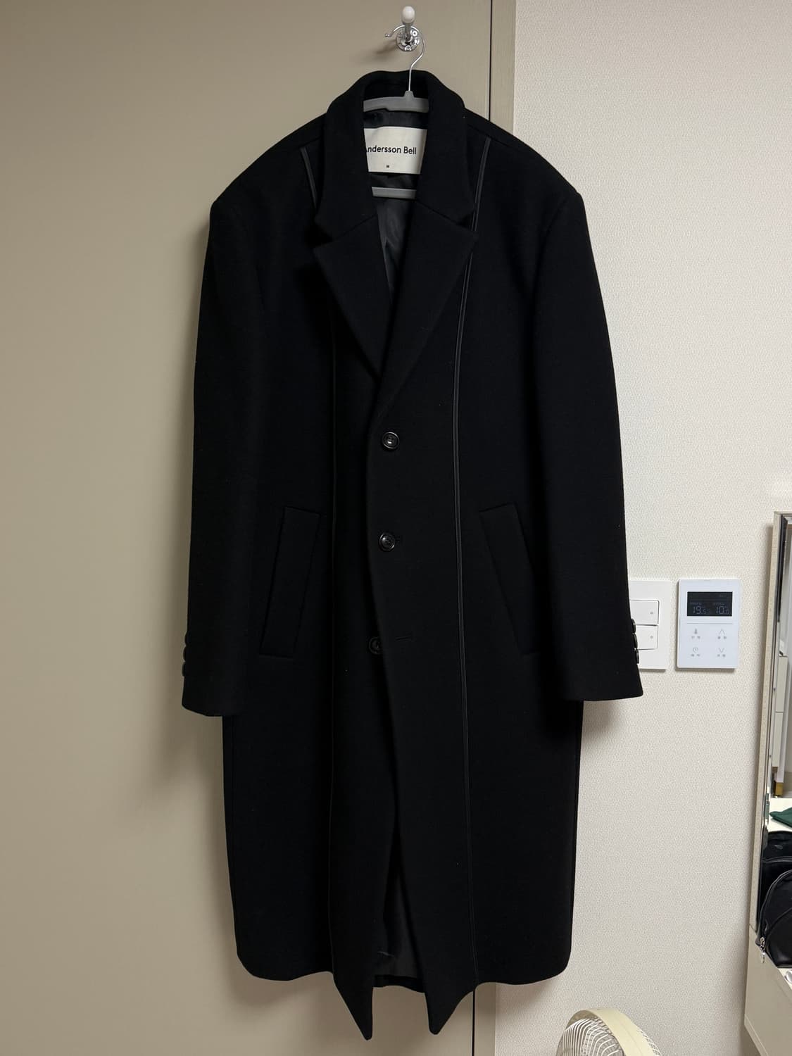 [M] 앤더슨벨 대디 클래식 인사이드아웃 울 코트 상품이미지1