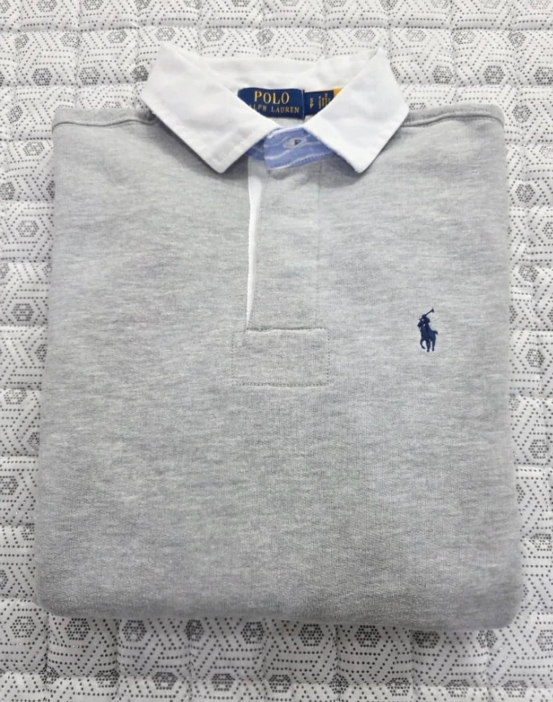 폴로 랄프로렌 럭비티 그레이 남90 여66 상품이미지2