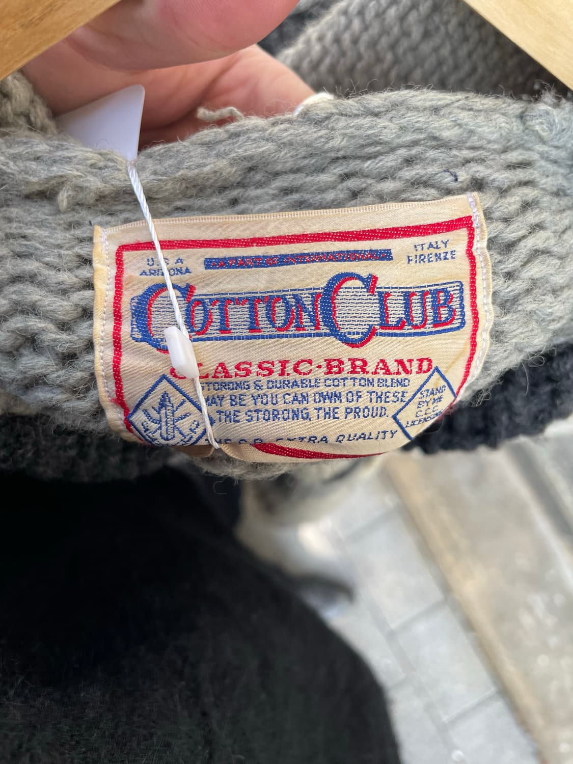 Cotton Club deer hooded Cowichan 상품이미지10