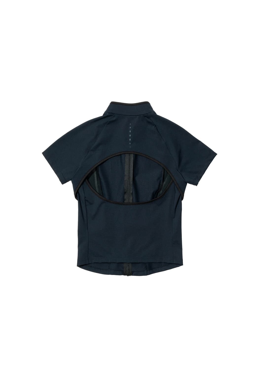 Hyeinseo slashed Zip top black 상품이미지2