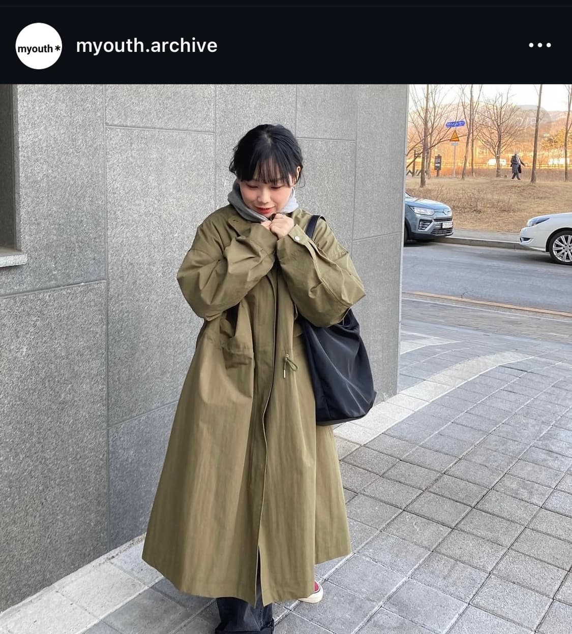 피쉬테일 야상 보세 상품이미지1