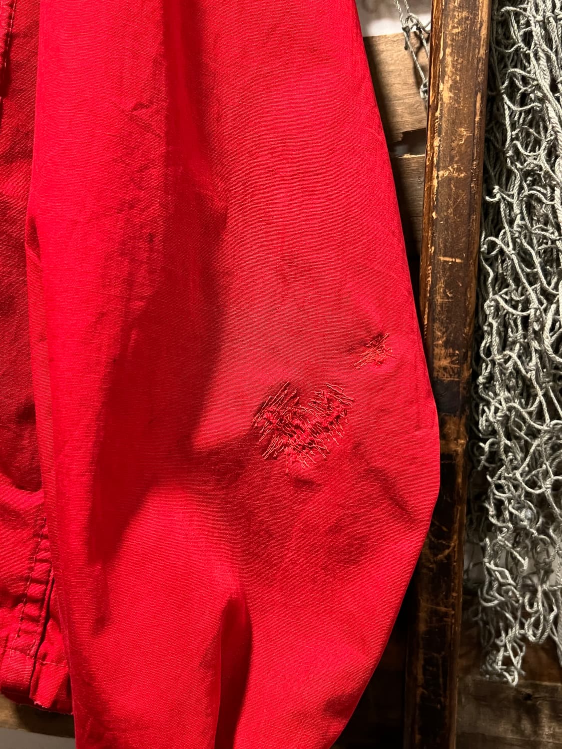 [M]60's Dan River USA 올드카 프린팅 드리즐러 자켓 상품이미지7