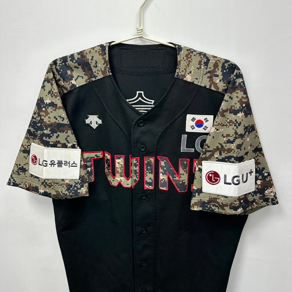 데상트 LG트윈스 밀리터리 강승호 마킹 유니폼 XL 상품이미지2