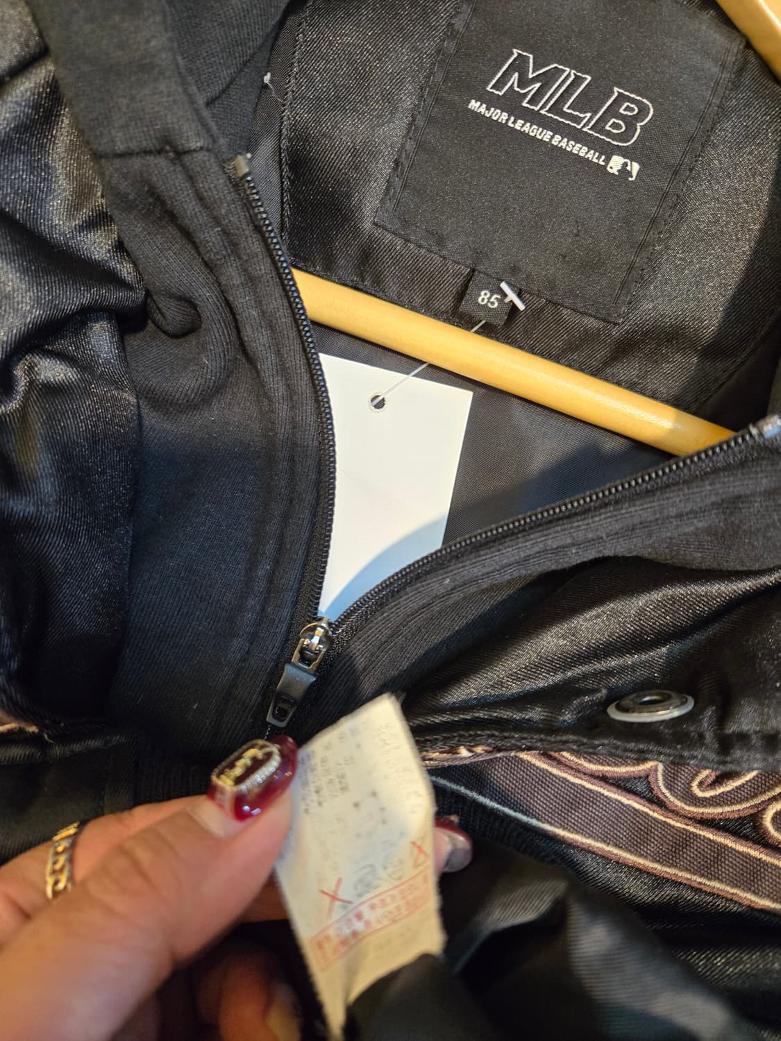 MLB 여성 오리털패딩 숏패딩 상품이미지7