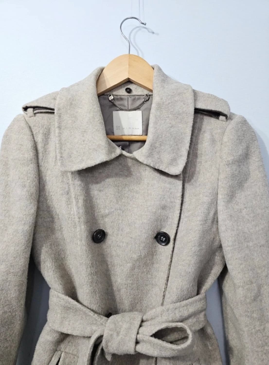 한섬 미샤 폭스 퍼 코트 ~55반 상품이미지2