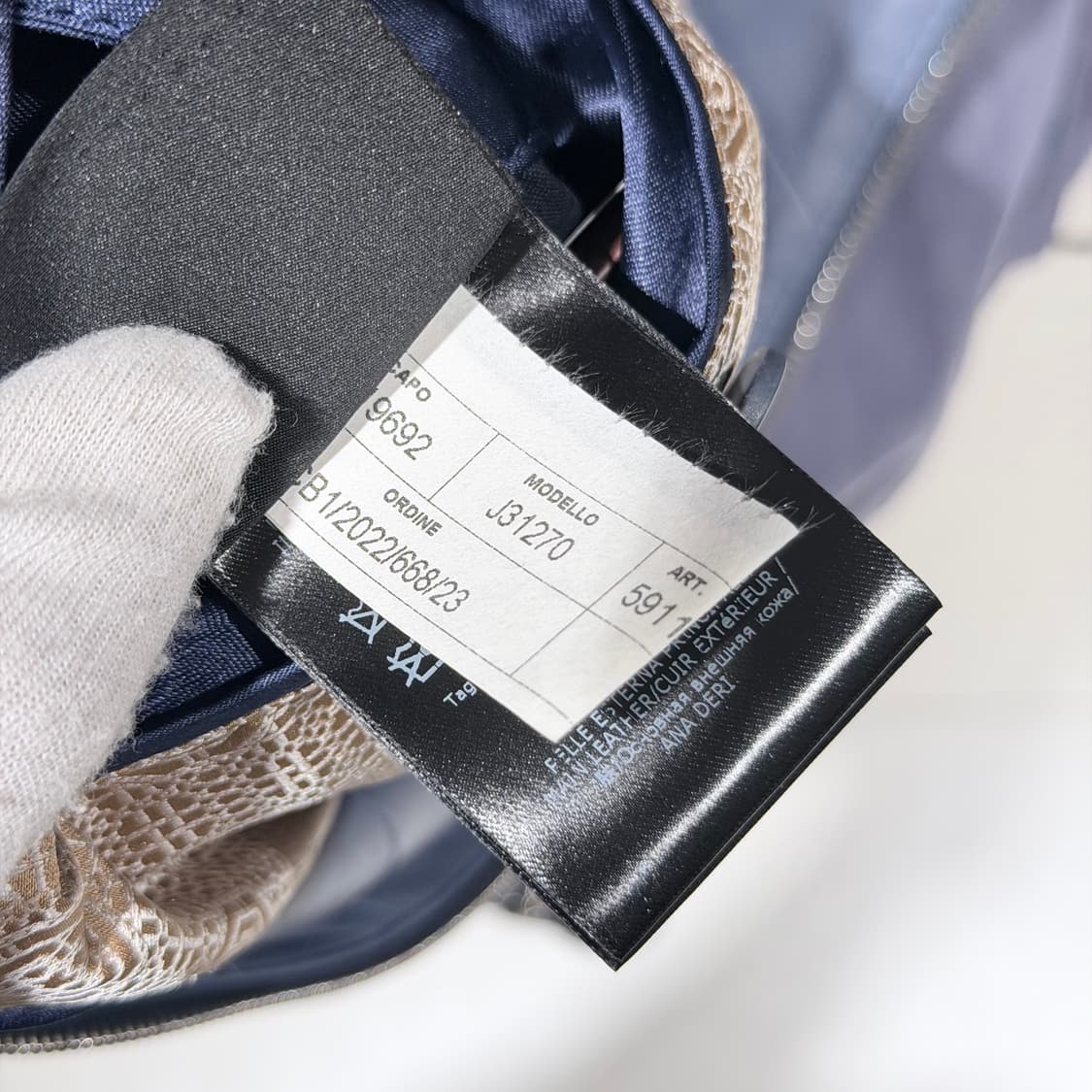 (A+/54) / 스테파노 리치 블루 스웨이드 봄버 블루종 자켓 상품이미지7