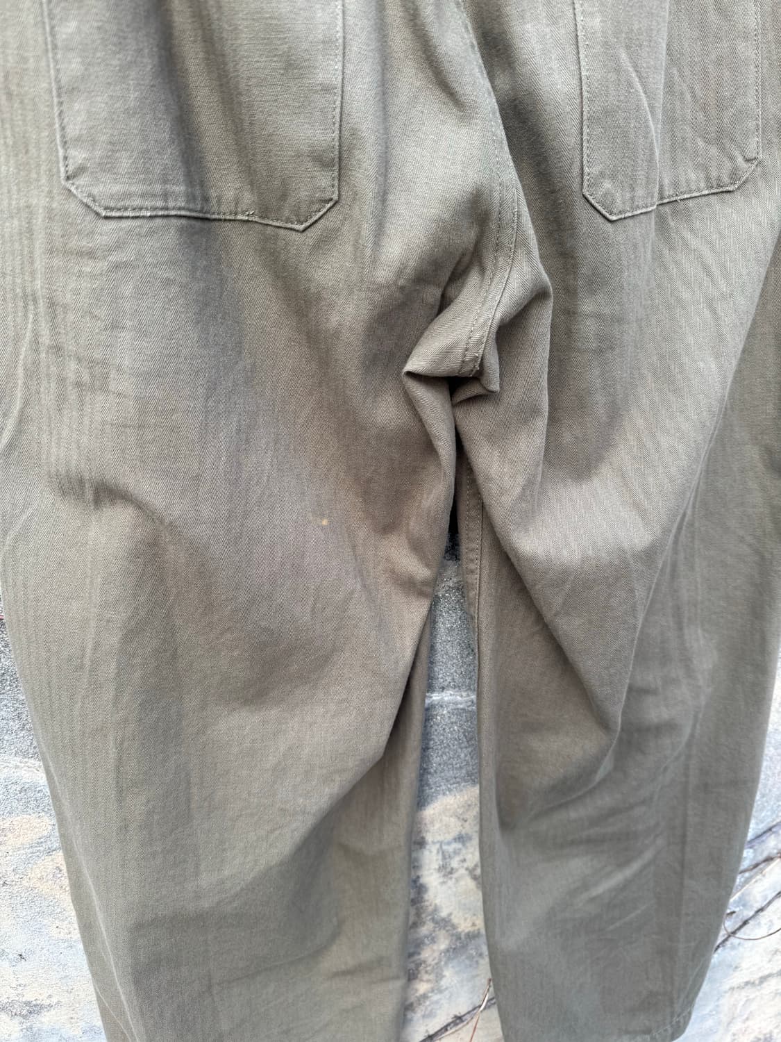 Nvgs 40s 영국군 복각 hbt 구르카 팬츠 미군 프랑스군 상품이미지6