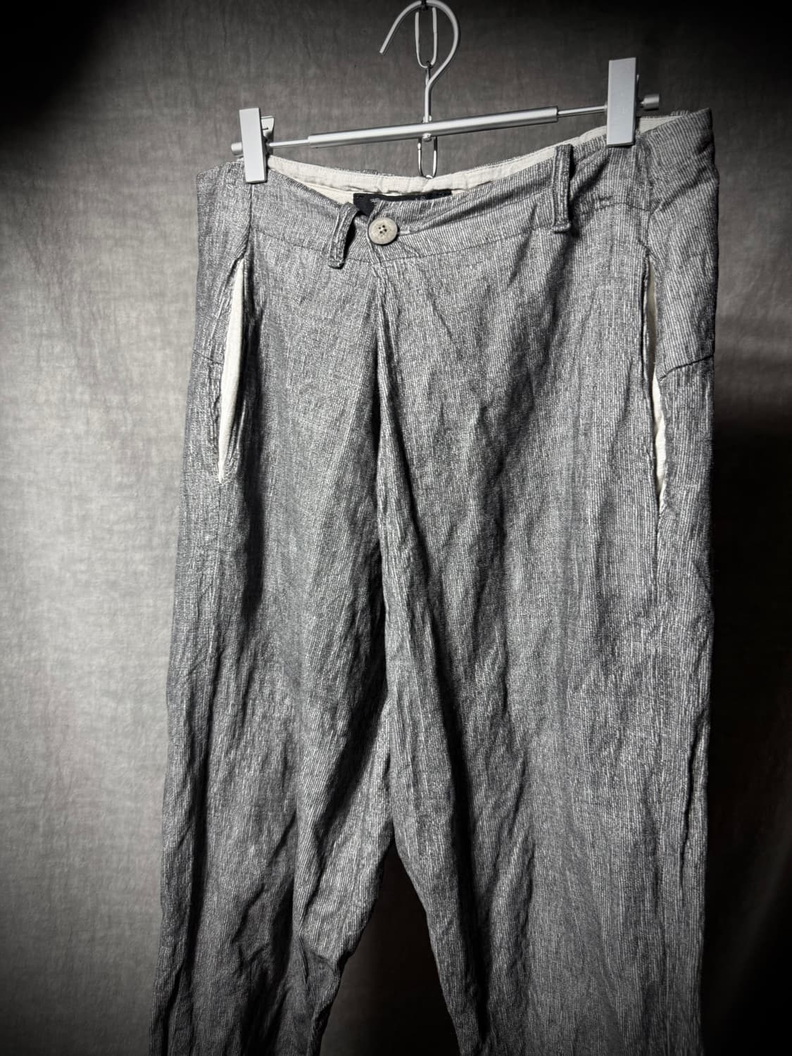 TRANSIT UOMO Asymmetric Wrapped Pants 상품이미지3