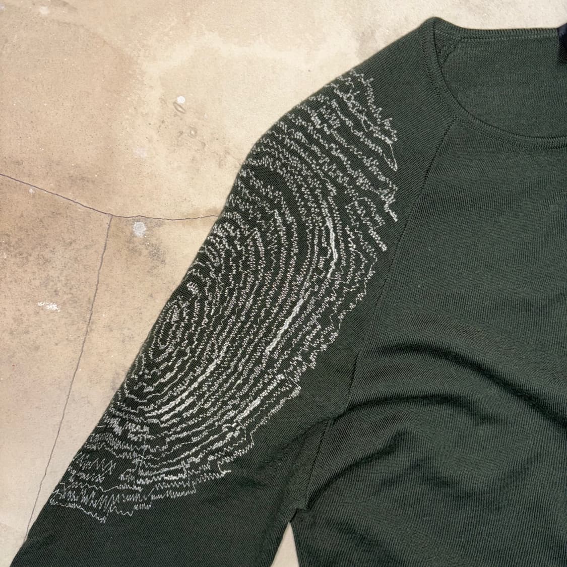 SS17 Emporio Armani Fingerprint Knit 상품이미지5