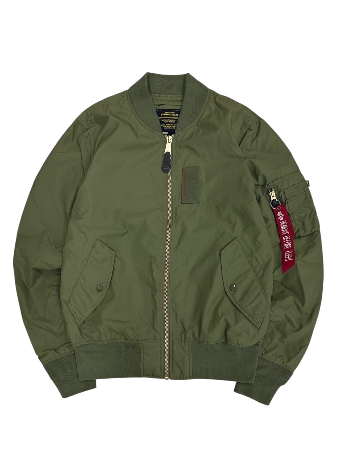 알파인더스트리 MA-1 항공점퍼 그린 (M)  상품이미지1