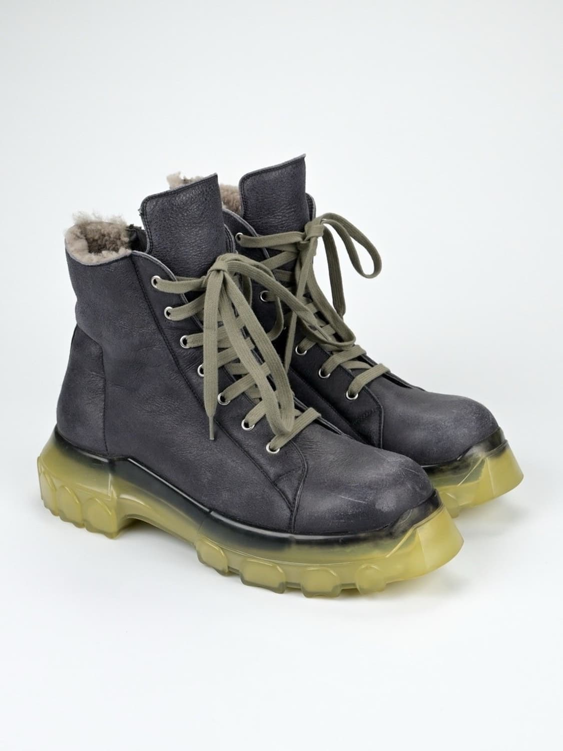 릭오웬스 무스탕 트랙터 부츠 상품이미지1