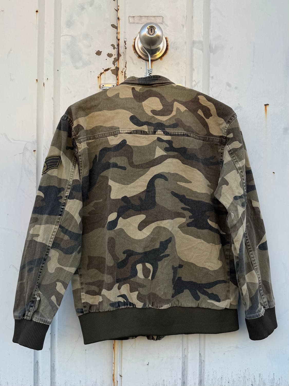 Camp pattern field jacket 상품이미지2
