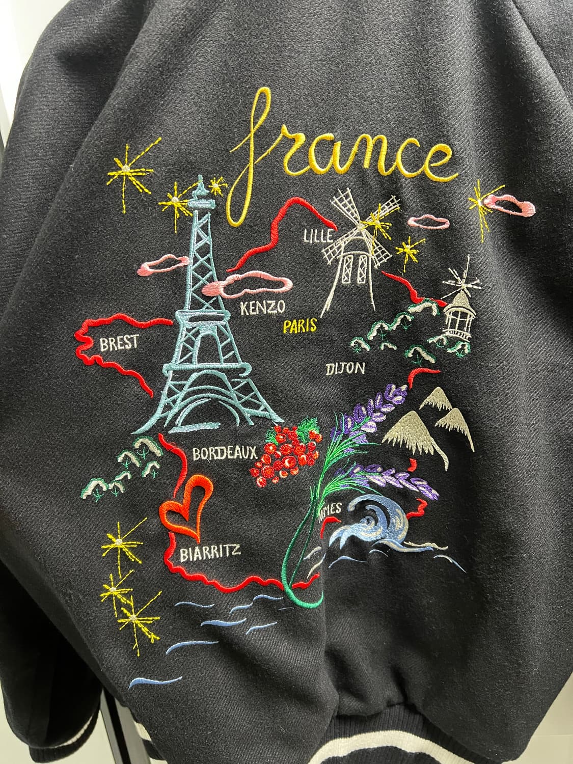 겐조 자수 울 봄버 L 상품이미지5