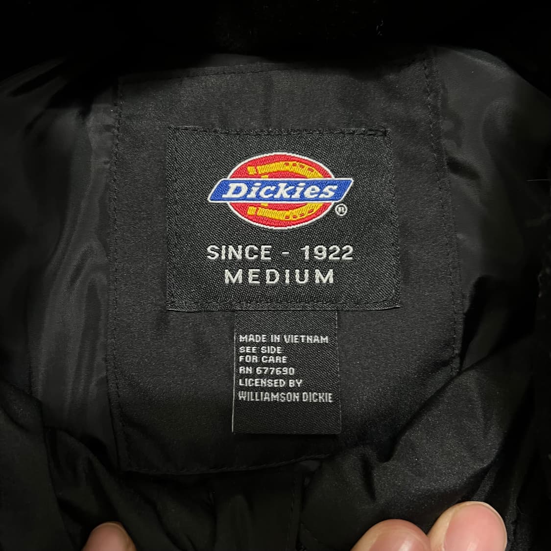 디키즈 후드 롱패딩 점퍼 [블랙] M/95 상품이미지4