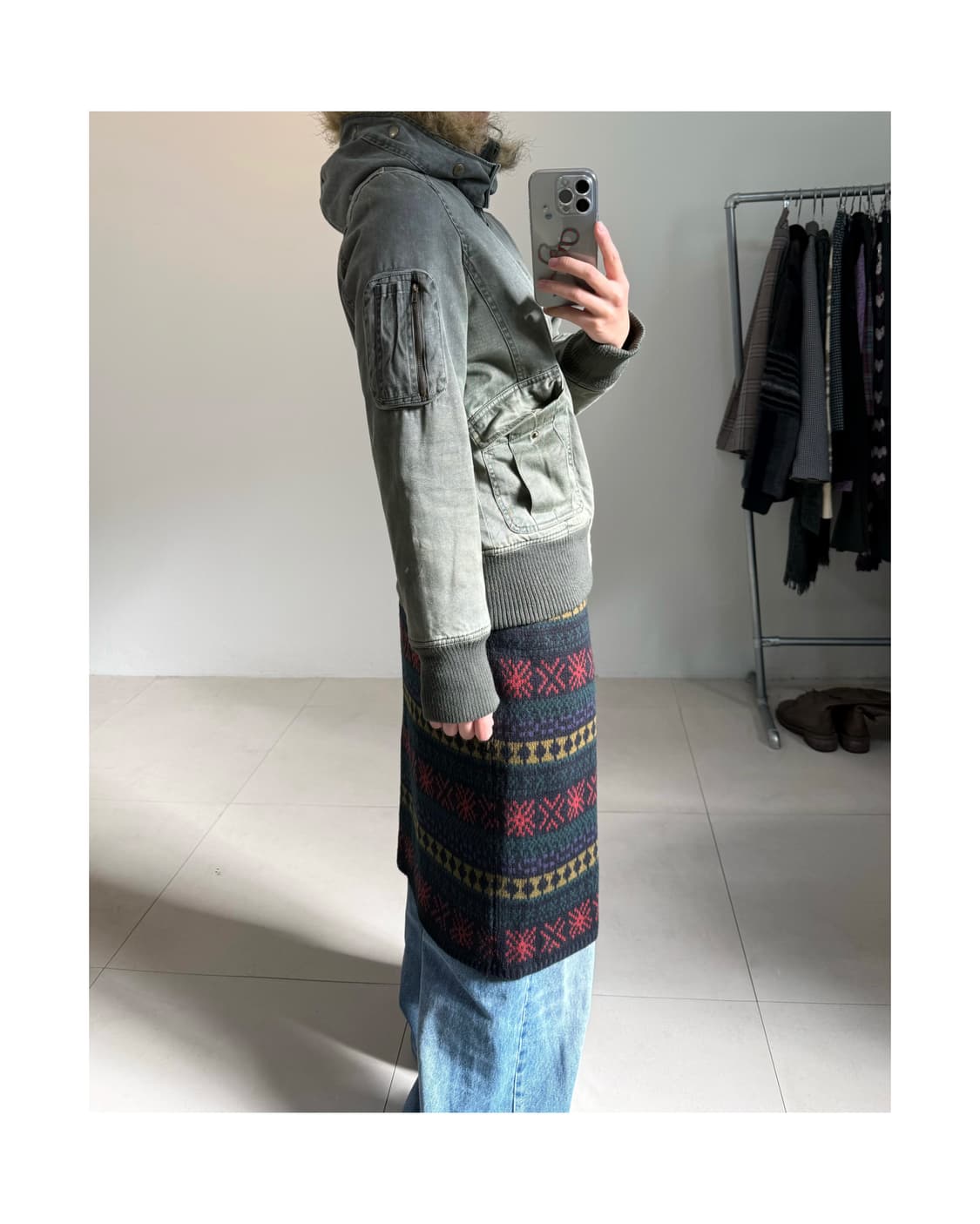 빈티지 누빔 자켓 상품이미지8