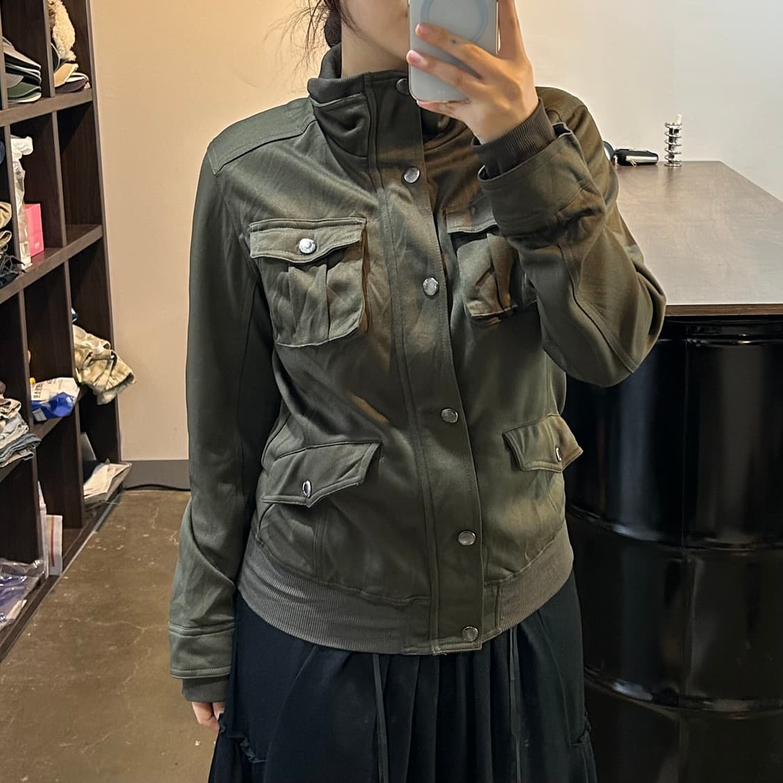 카키 멀티 포켓 자켓 상품이미지8
