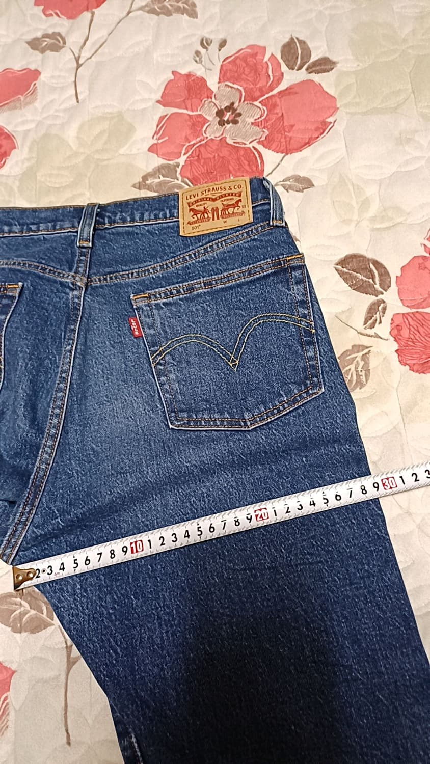 리바이스 501 실측28인치 기장98 상품이미지9
