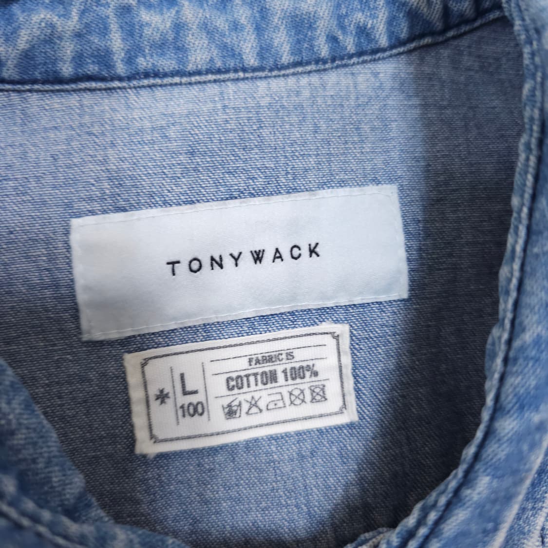 토니웩 데님 셔츠 상품이미지3