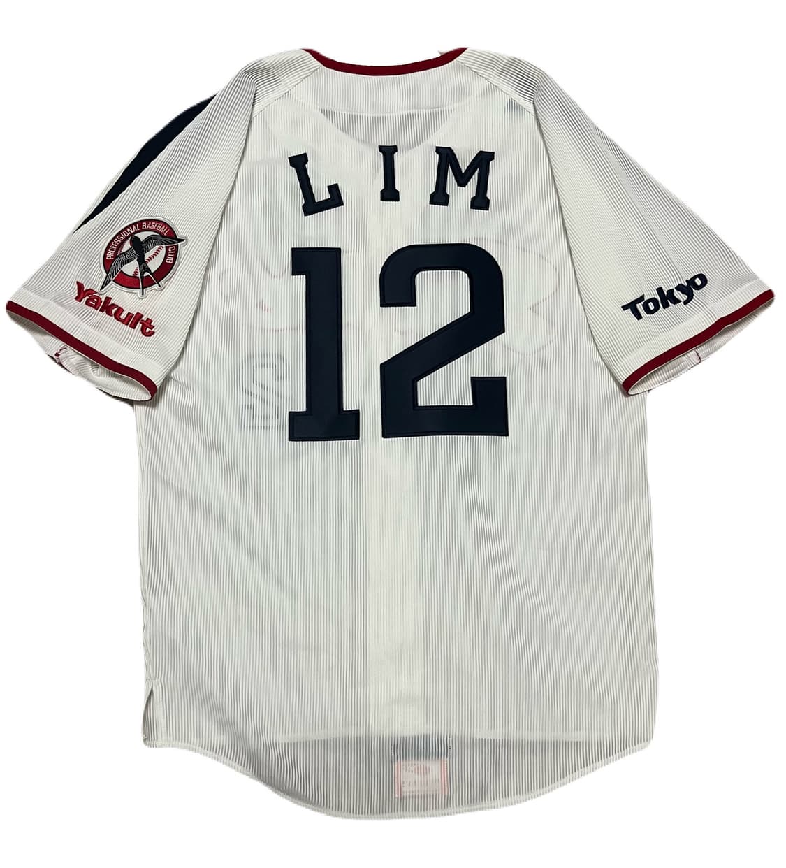 (데상트&빔스) 임창용 야쿠르트 스왈로즈 홈 정품 유니폼 상품이미지2