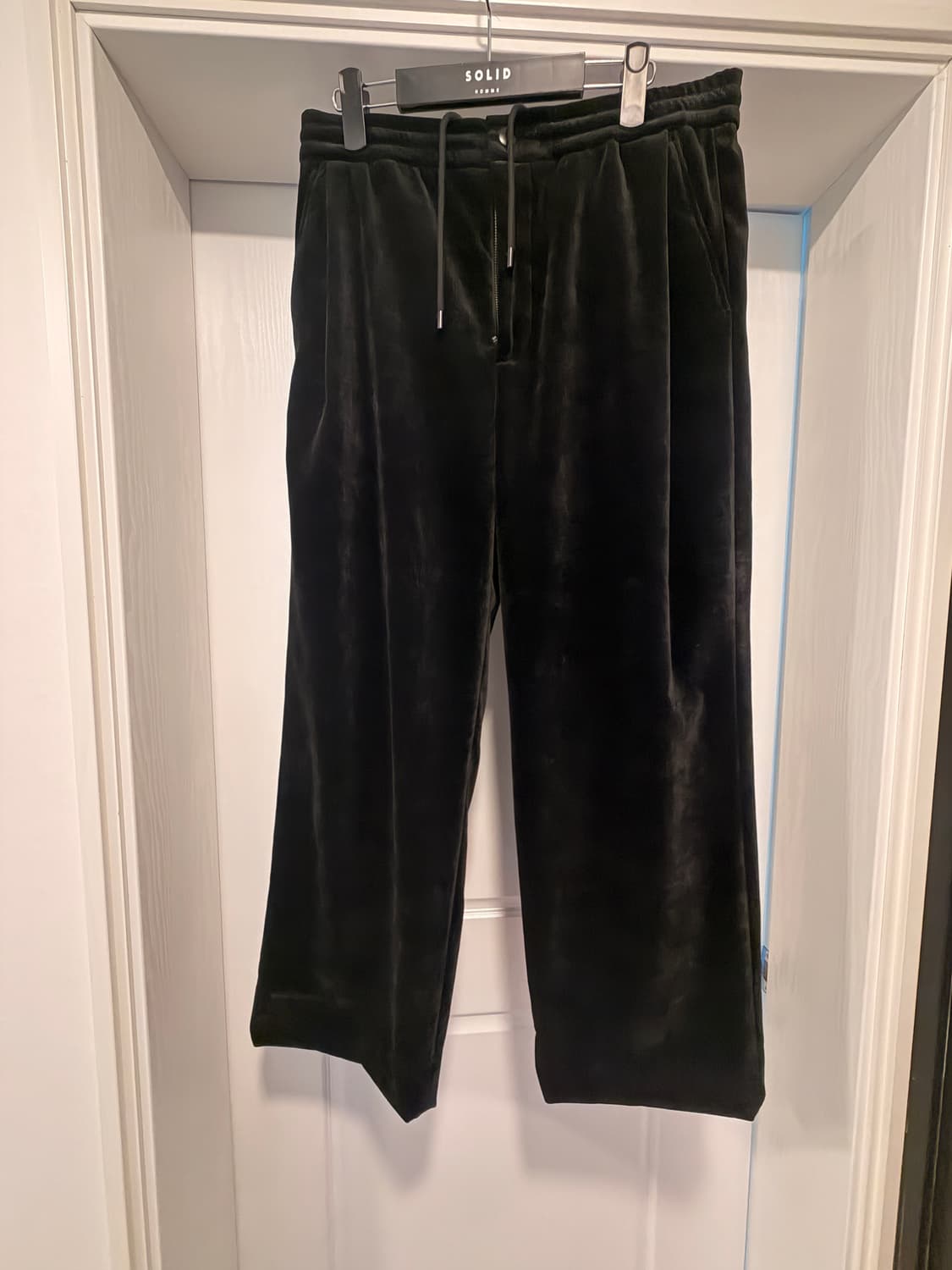 솔리드옴므 벨루어 벨벳 팬츠 50 상품이미지1