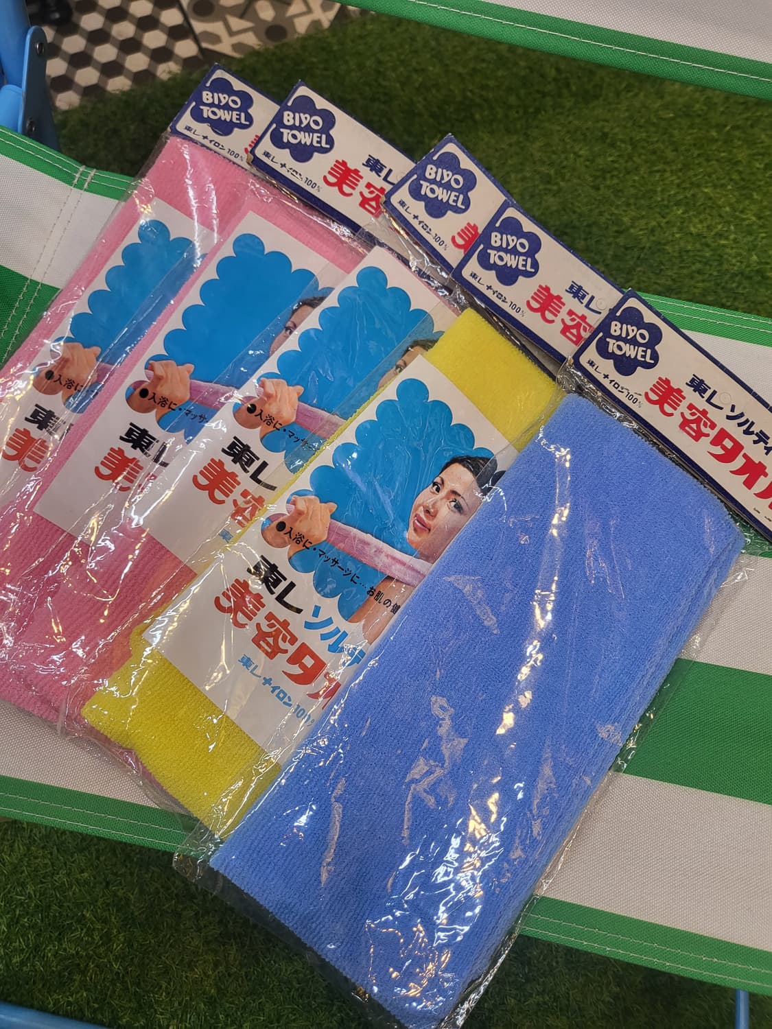 일본빈티지 샤워타월 상품이미지2