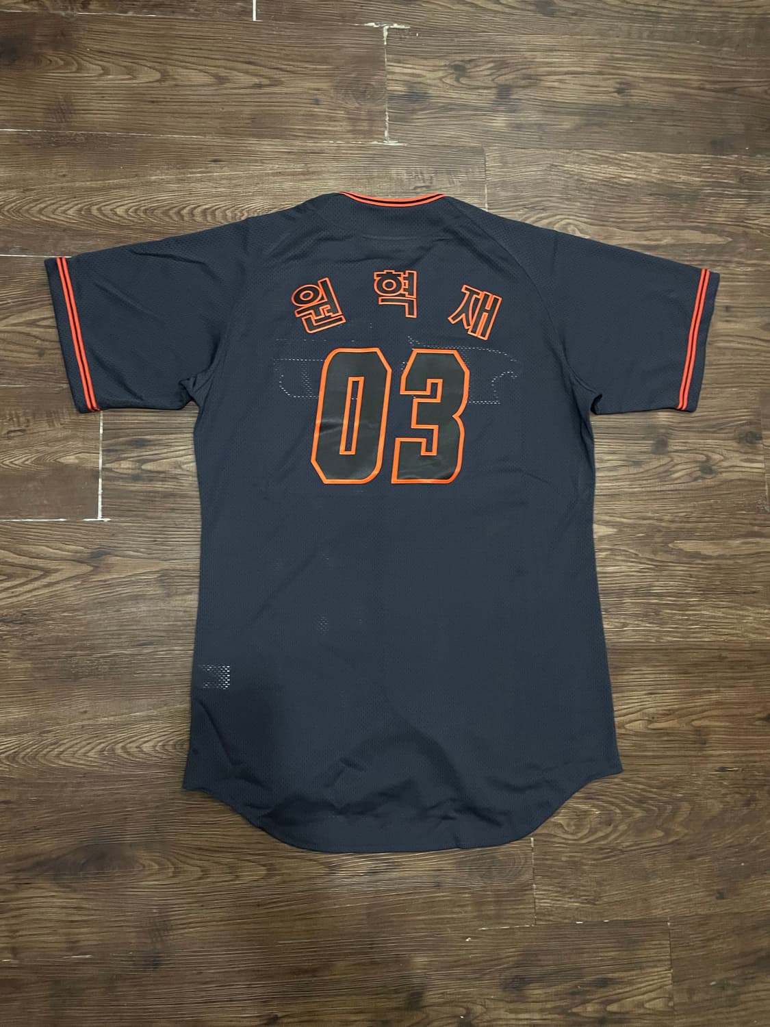 한화이글스 선수지급용 원혁재 원정 유니폼 다크그레이 상품이미지6