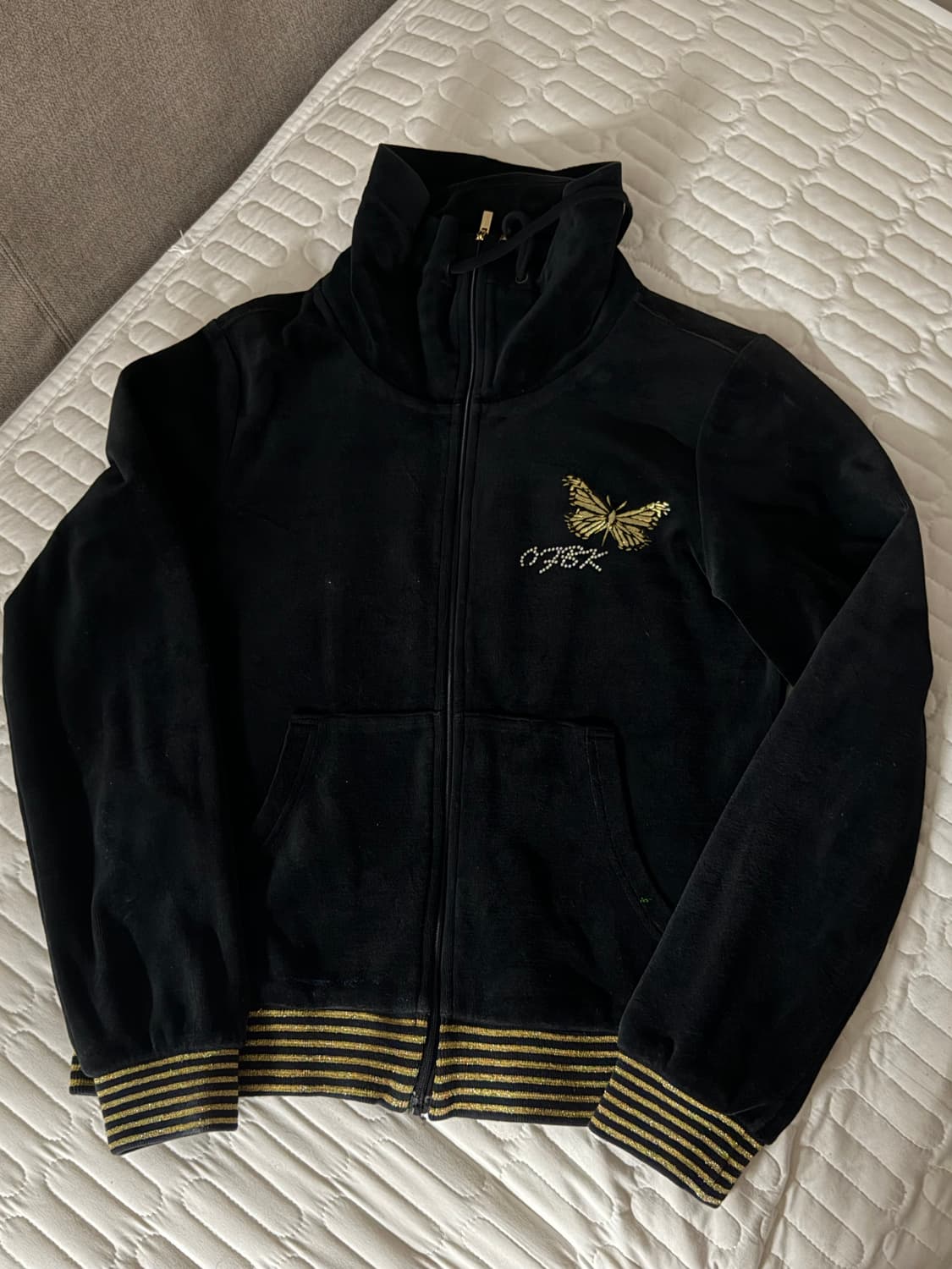 벨벳 집업 상품이미지1