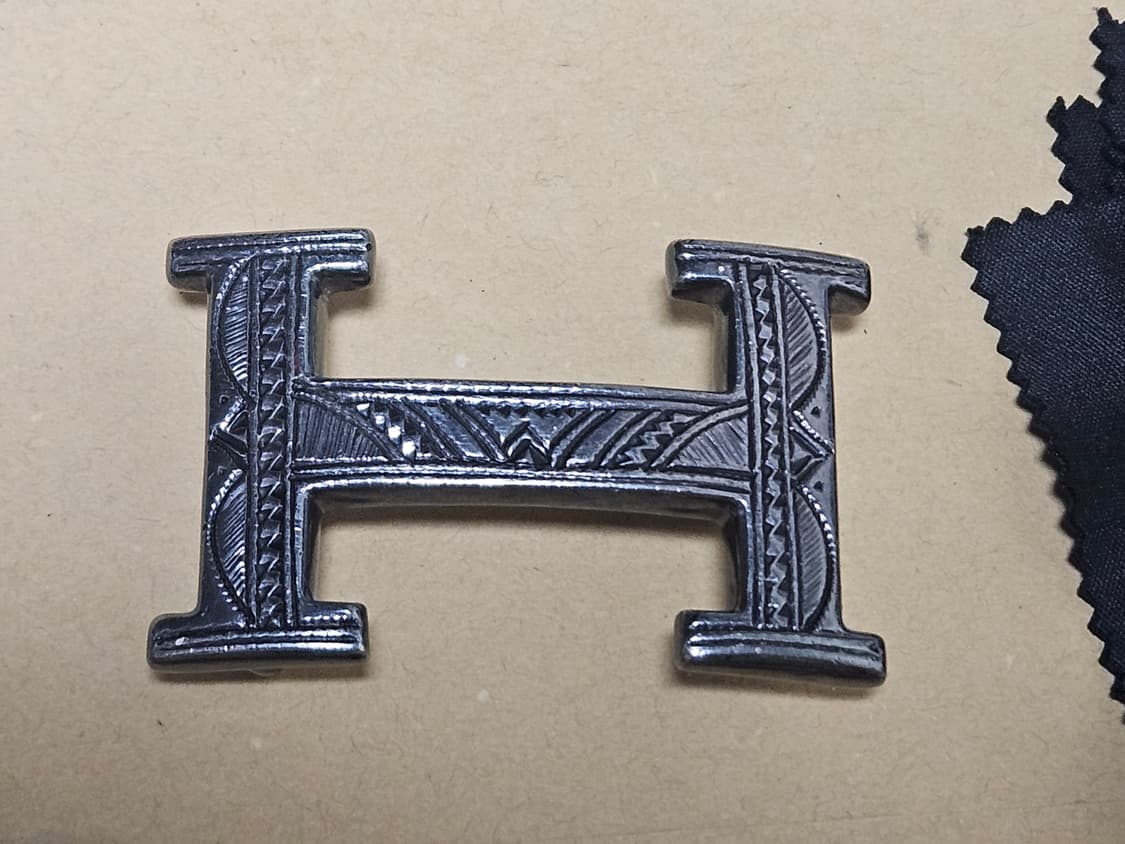 에르메스 투아렉 투아레그 925실버 버클 34mm, 크롬하츠 상품이미지3