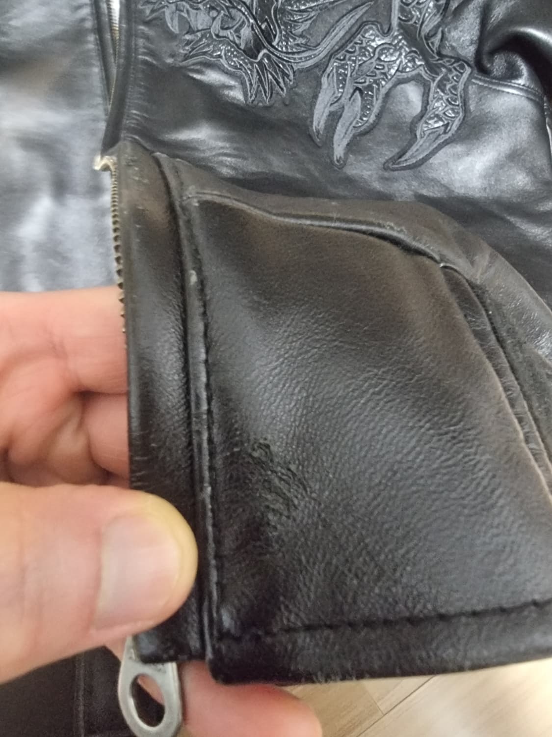 아비렉스 용(드래곤) 자수 자켓 상품이미지9
