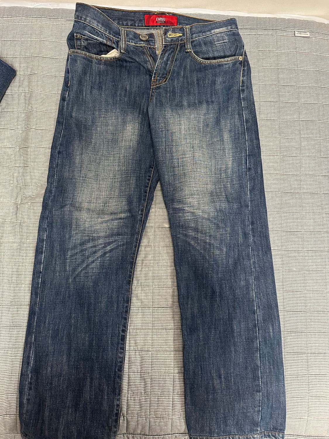 에비수 빈티지 워싱 청바지 상품이미지1