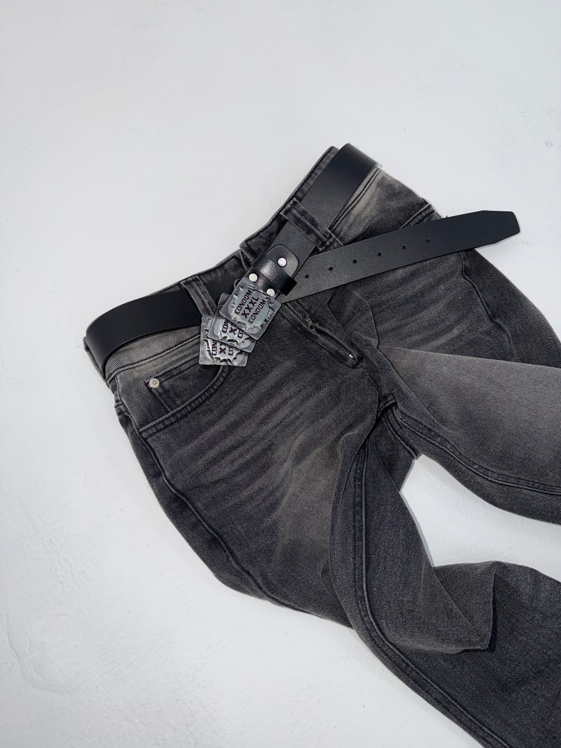 Condom Cow hide belt 상품이미지1