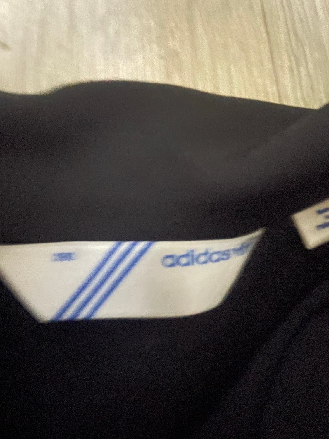 S 아디다스 파이어버드 져지 빅로고 트랙탑 검골 금장 상품이미지3