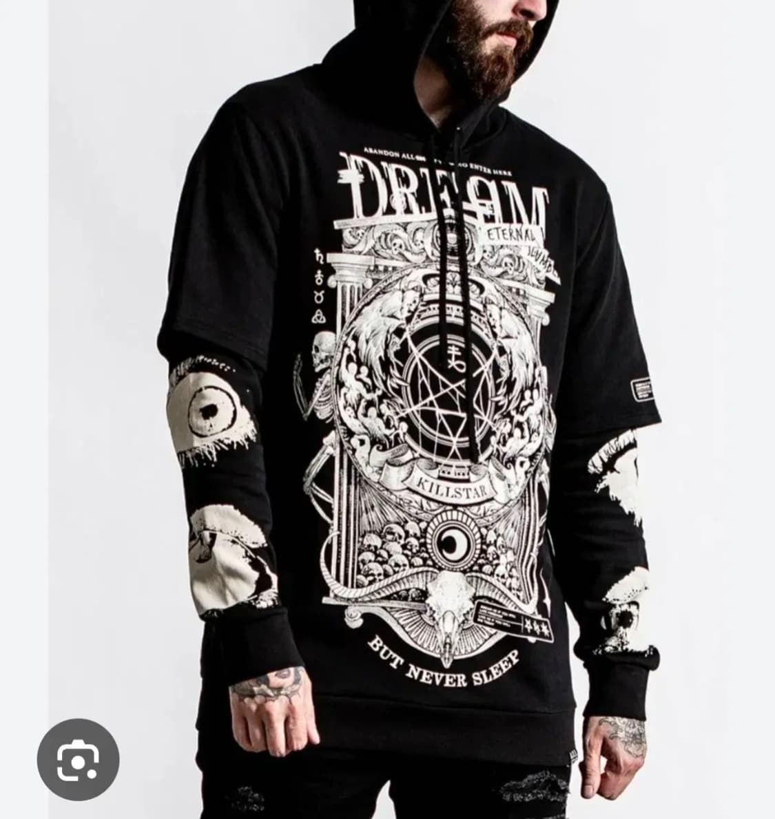 킬스타 레이어드 후드티 상품이미지1