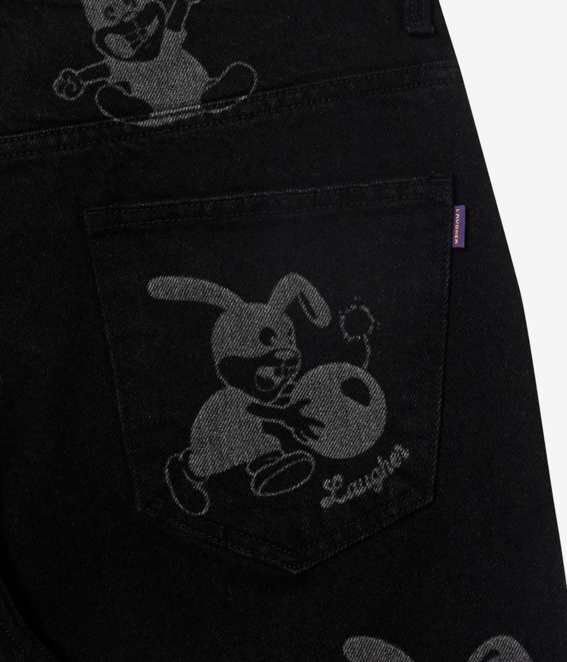 LAUGHER라퍼 RICCI PANT - BLACK 상품이미지3