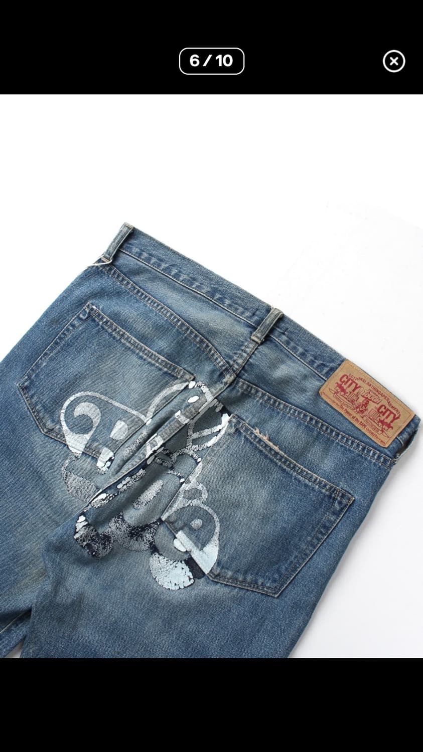 [L]빈티지 베이프 데님 상품이미지5