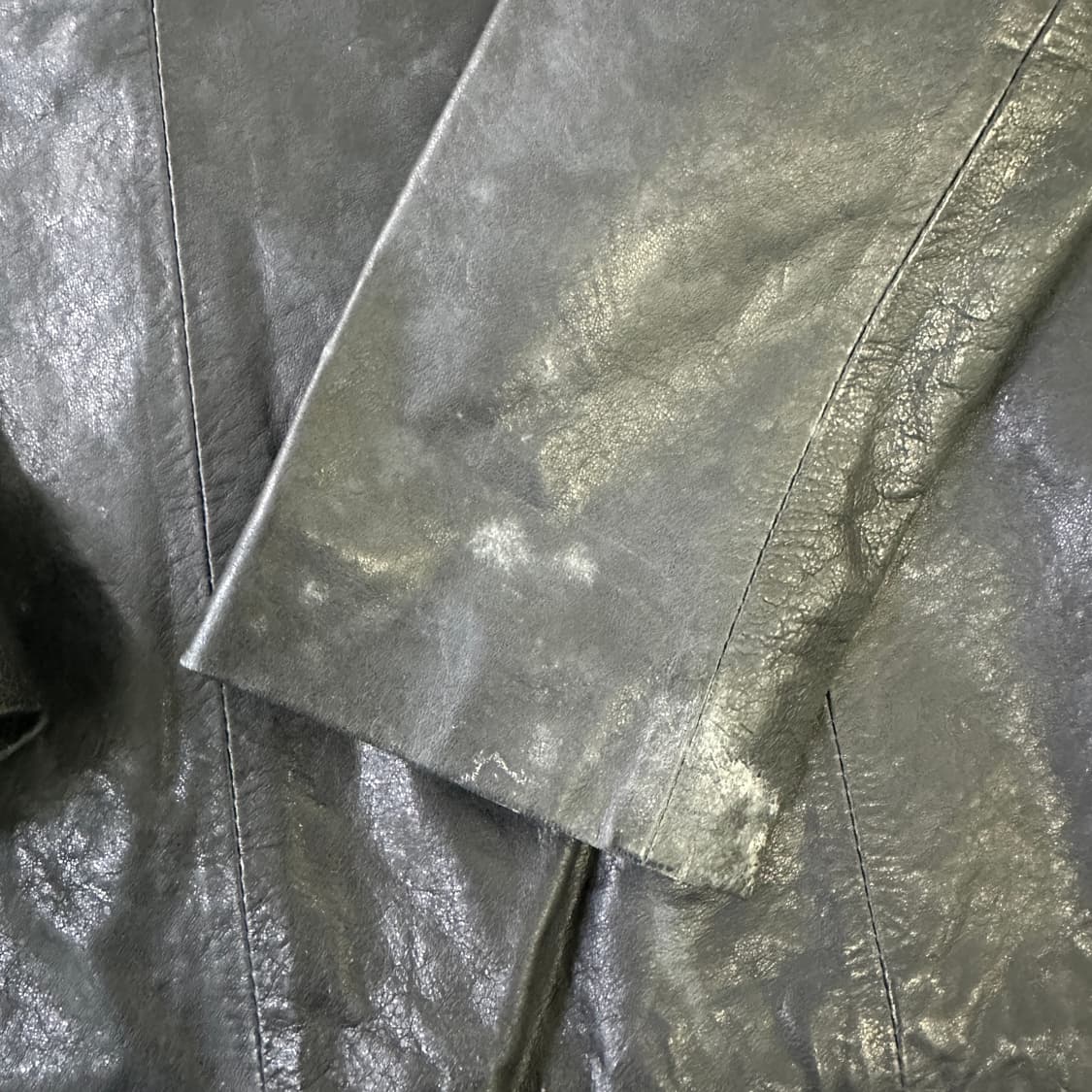 44 로보 바실리 램스킨 가죽 자켓 0323D 상품이미지5