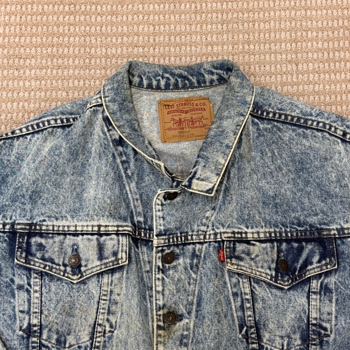 리바이스 75532-0214 데님 트러커 자켓 Canada 상품이미지2