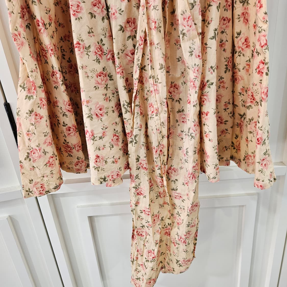 로즈 플라워 레이스 스퀘어넥 원피스 상품이미지8